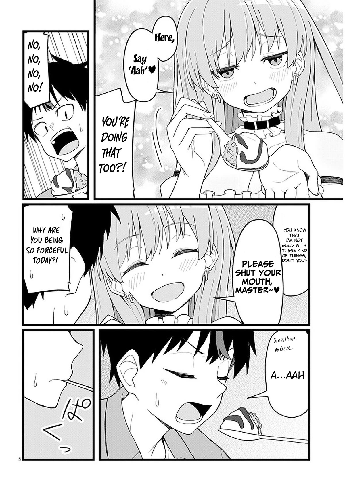 Love-Struck Business Couple Streamers Chapter 3 page 8 - Chapter 3: Heart Pounding Strategy with Cosplay!