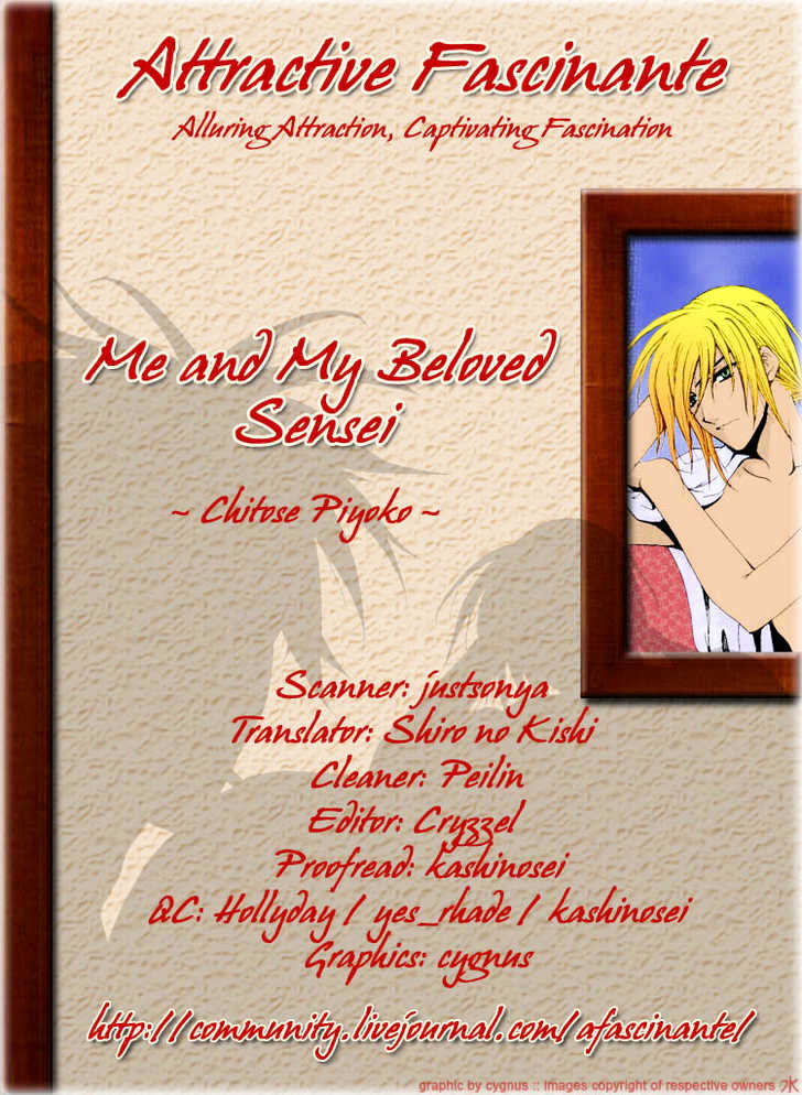 Love Trial Chapter 5 page 4 - Chapter 5 : Me and My Beloved Sensei
