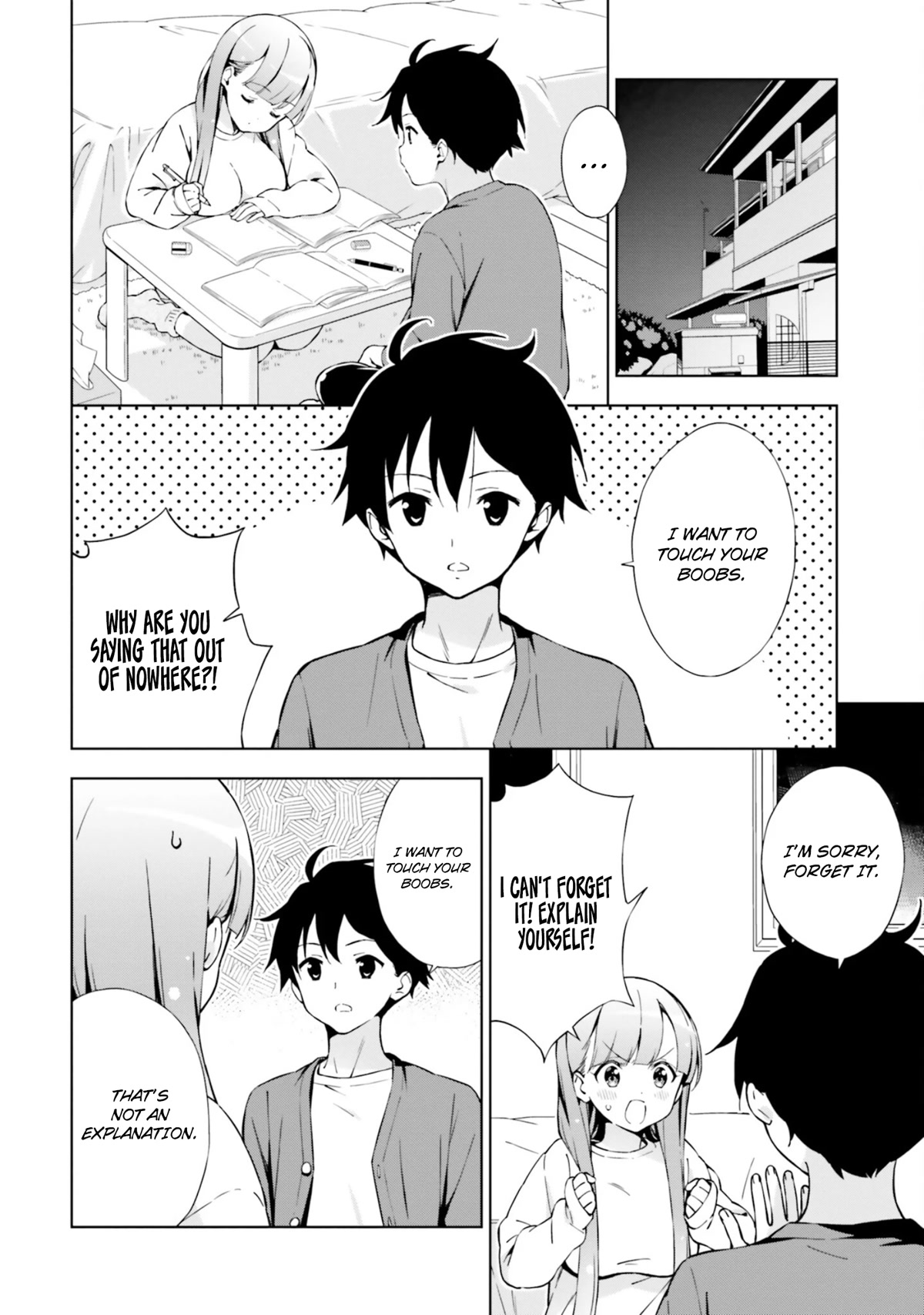 Love Until Morning! ~Won't Your Childhood Friend Get You Excited?~ Chapter 3 page 4 - Chapter 3: Do you feel attracted to your childhood friend?