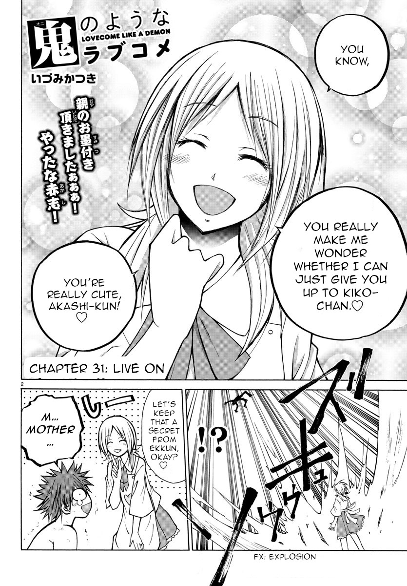 Lovecome Like A Demon Chapter 31 page 2 - Chapter 31: Live On