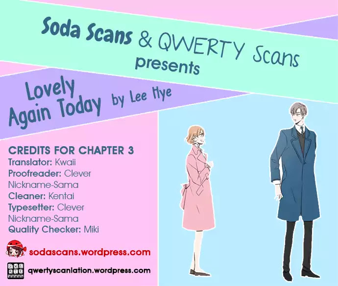 Lovely Again Today Chapter 3 page 1 - Chapter 3