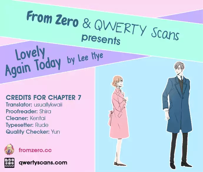Lovely Again Today Chapter 7 page 1 - Chapter 7