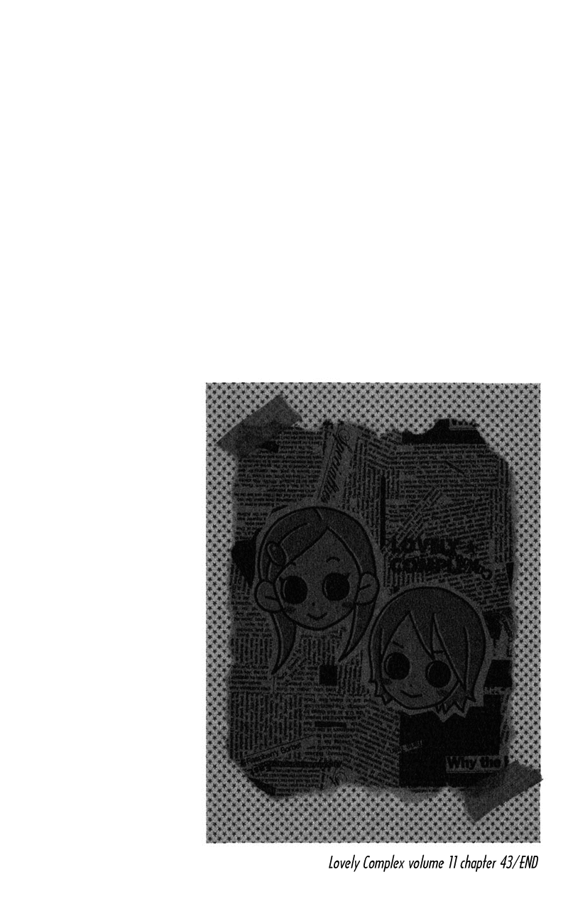 Lovely Complex Chapter 43 page 45 - Chapter 43