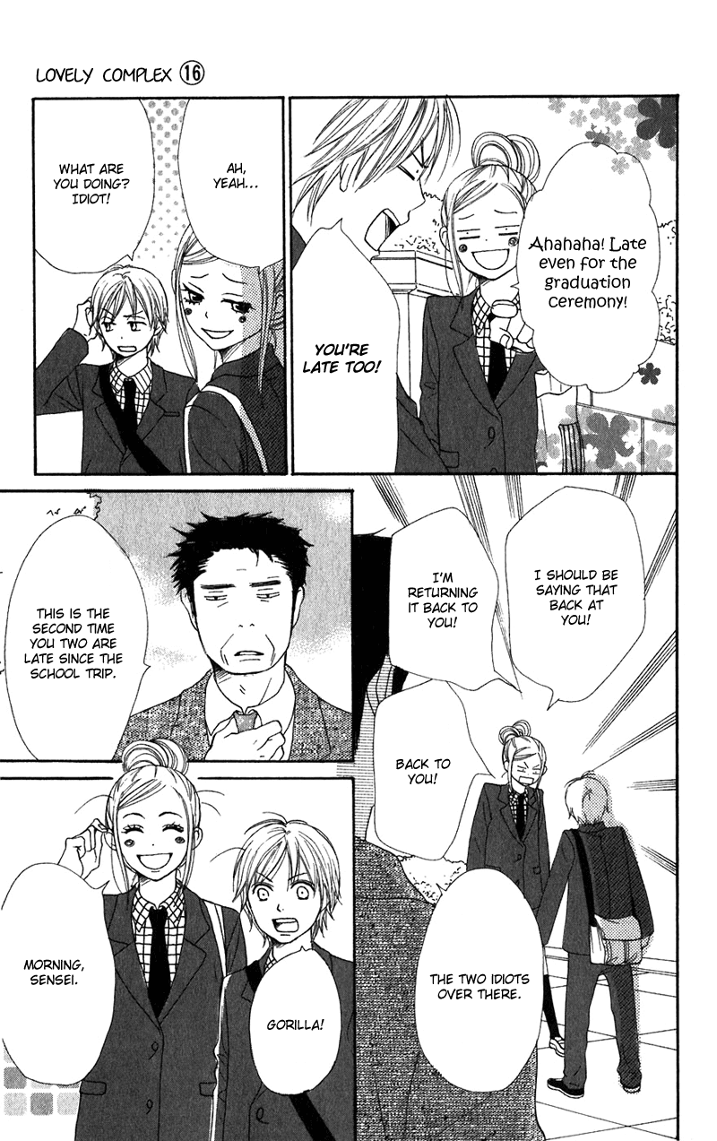 Lovely Complex Chapter 62 page 8 - Chapter 62