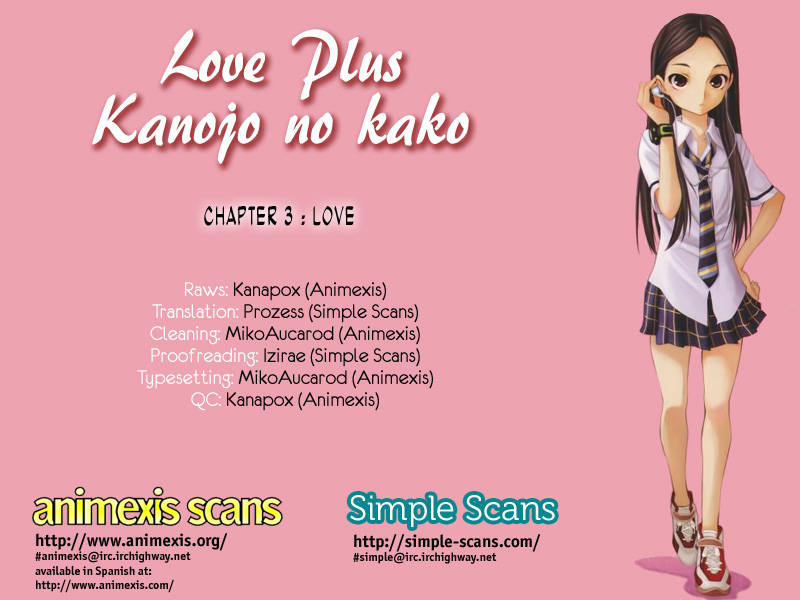 Loveplus Kanojo no Kako Chapter 3.2 page 1 - Chapter 3 v2 : Love [End]