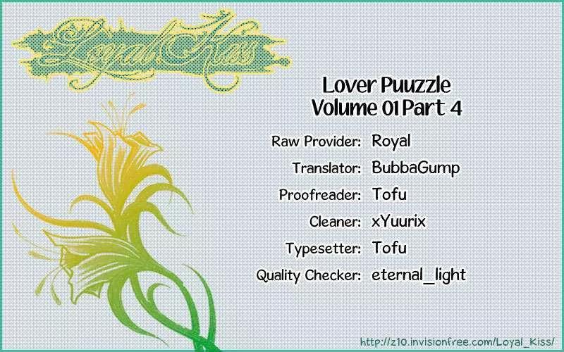 Lover Puzzle Chapter 4 page 1 - Chapter 4