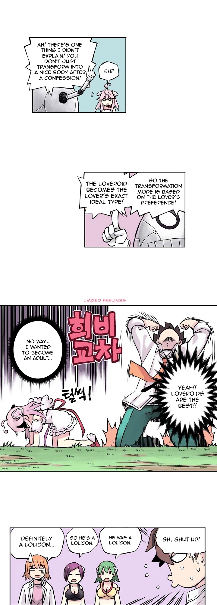 Loveroid (Nean) Chapter 4 page 3 - Chapter 4 : Small Things are the Best (4)