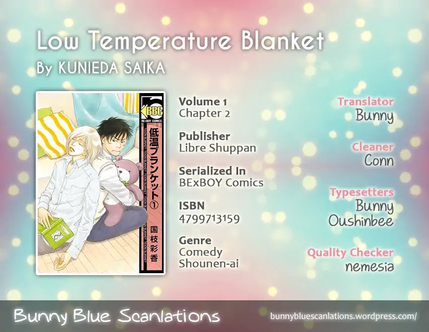 Low Temperature Blanket Chapter 2 page 1 - Chapter 2