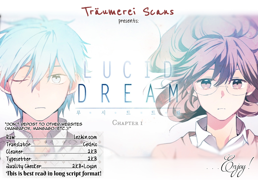 Lucid Dream Chapter 1.2 page 1 - Chapter 1--v2- : Episode 1