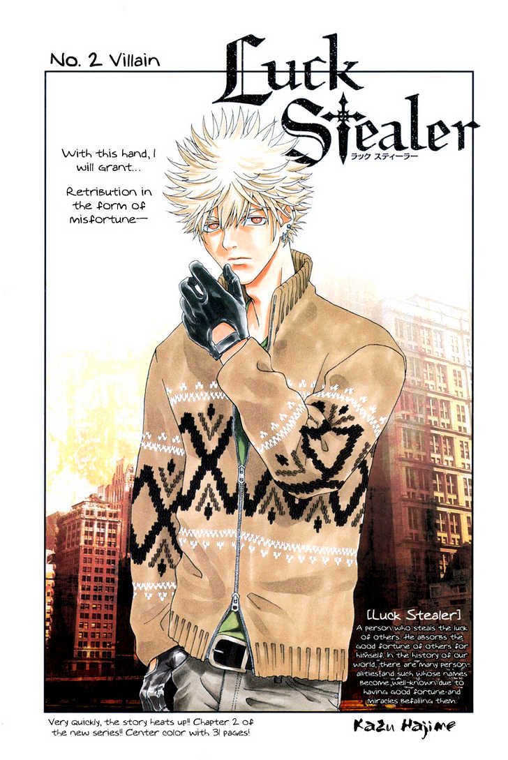 Luck Stealer Chapter 2 page 1 - Chapter 2 : Villian