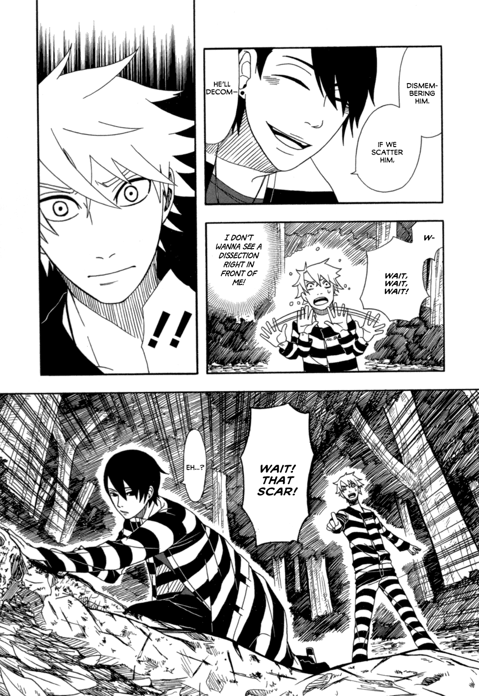 Lucky Dog 1 Blast Chapter 17 page 17 - Chapter 17: Scar Tattoo
