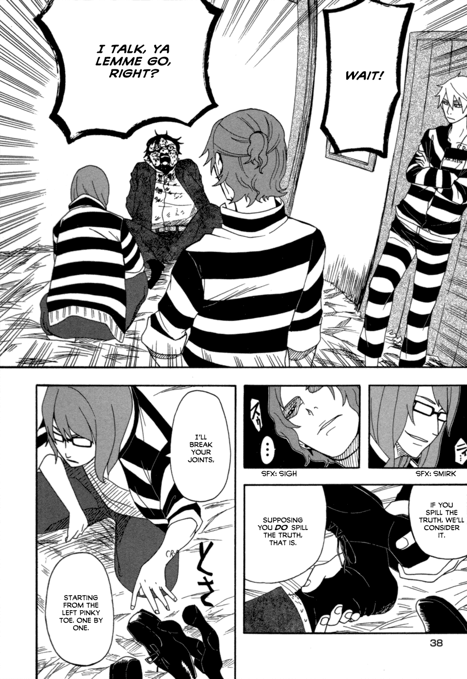 Lucky Dog 1 Blast Chapter 17 page 4 - Chapter 17: Scar Tattoo