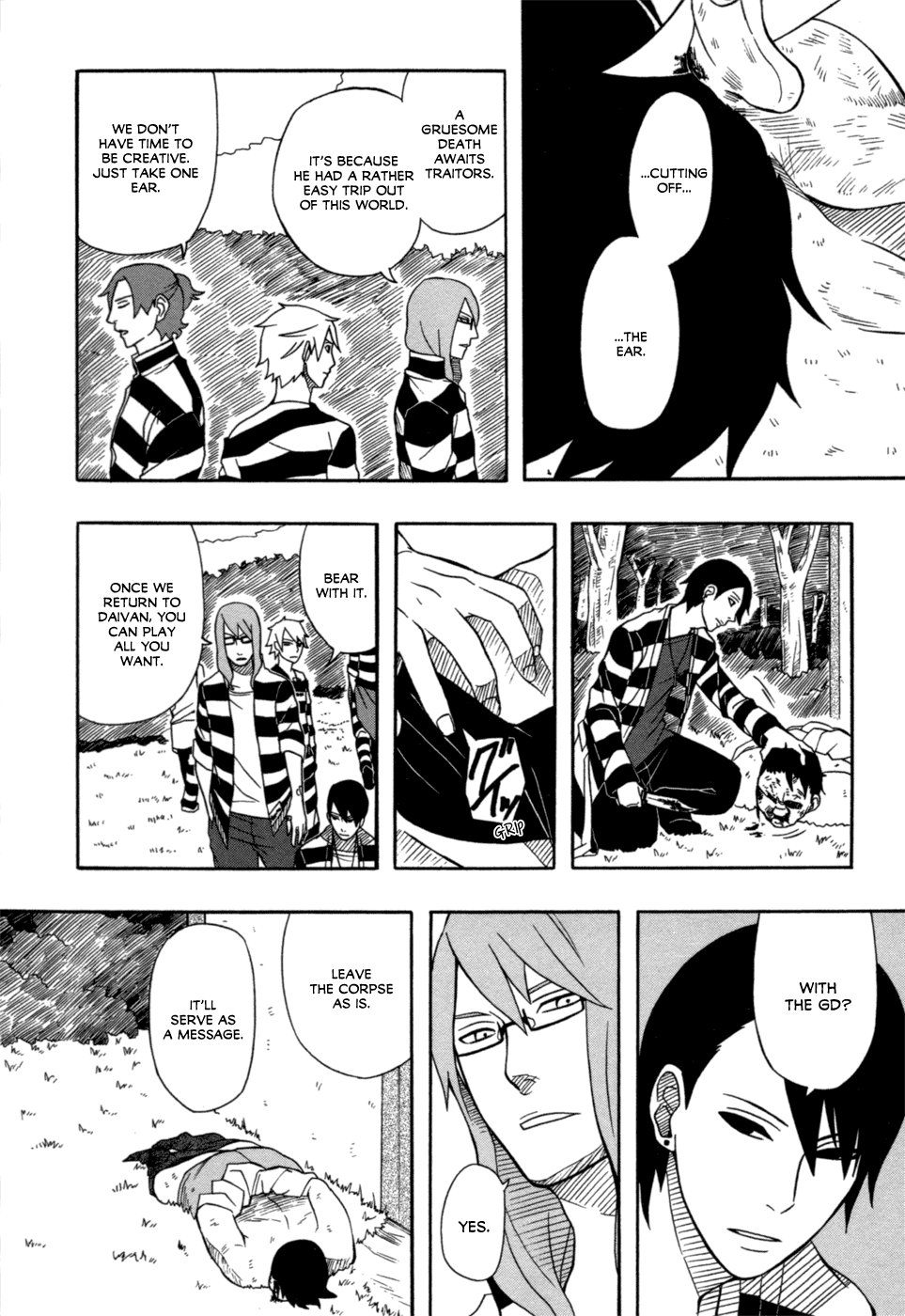 Lucky Dog 1 Blast Chapter 18 page 12 - Chapter 18: The Prince of Betrayal