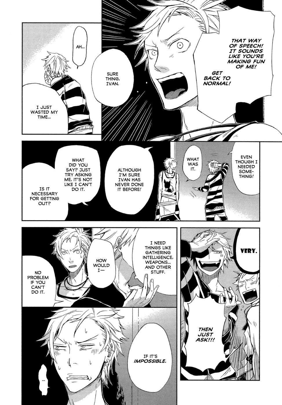 Lucky Dog 1 Blast Chapter 2 page 27 - Chapter 2: Walk Ground Work