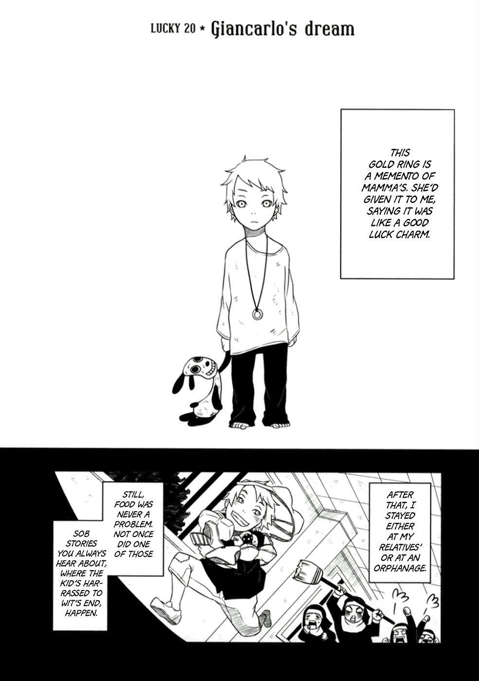 Lucky Dog 1 Blast Chapter 20 page 4 - Chapter 20: Giancarlo's Dream