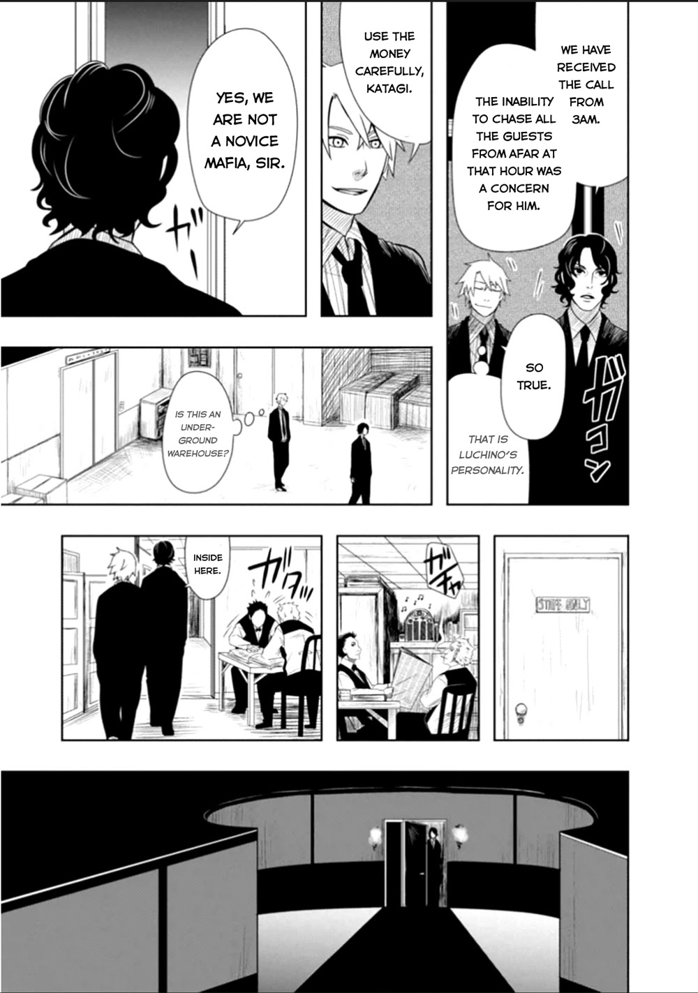 Lucky Dog 1 Blast Chapter 21 page 13 - Chapter 21: Excutive council