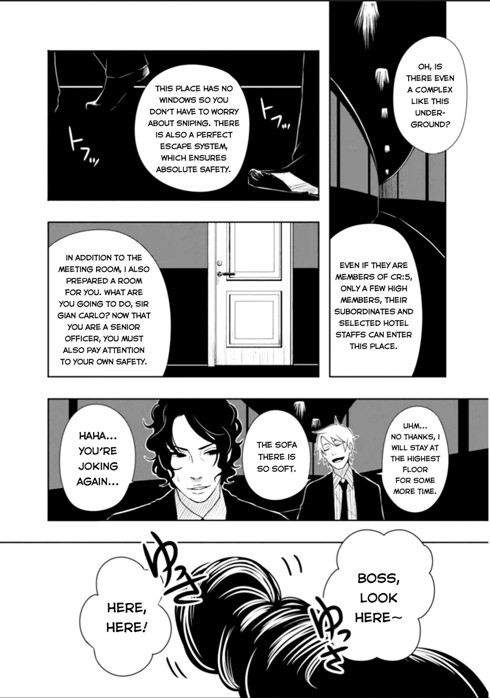 Lucky Dog 1 Blast Chapter 21 page 14 - Chapter 21: Excutive council