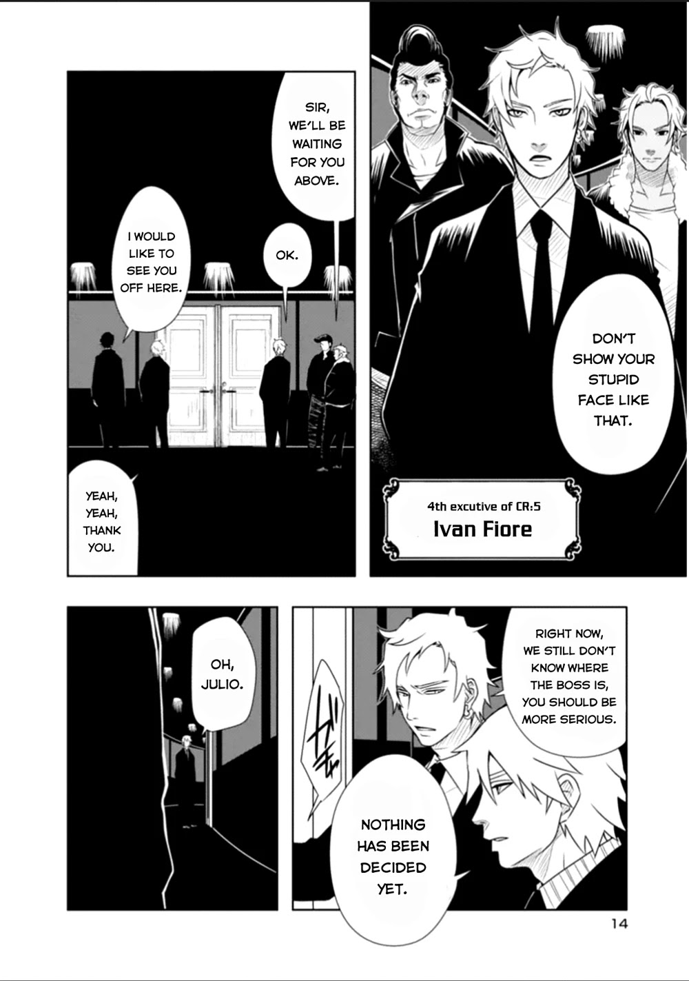 Lucky Dog 1 Blast Chapter 21 page 16 - Chapter 21: Excutive council
