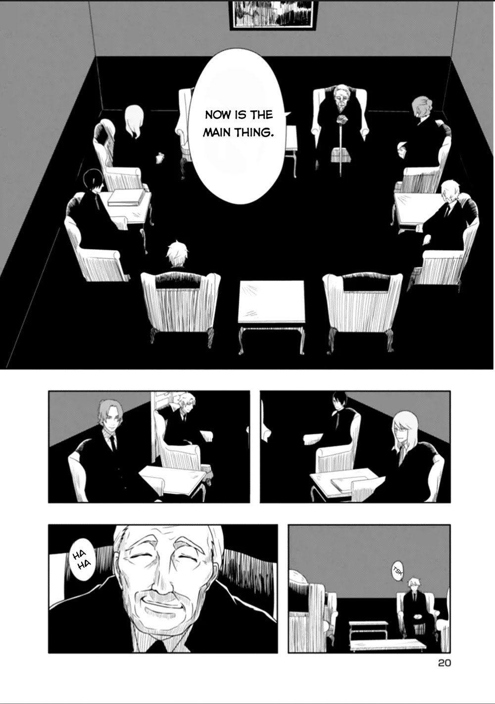 Lucky Dog 1 Blast Chapter 21 page 22 - Chapter 21: Excutive council