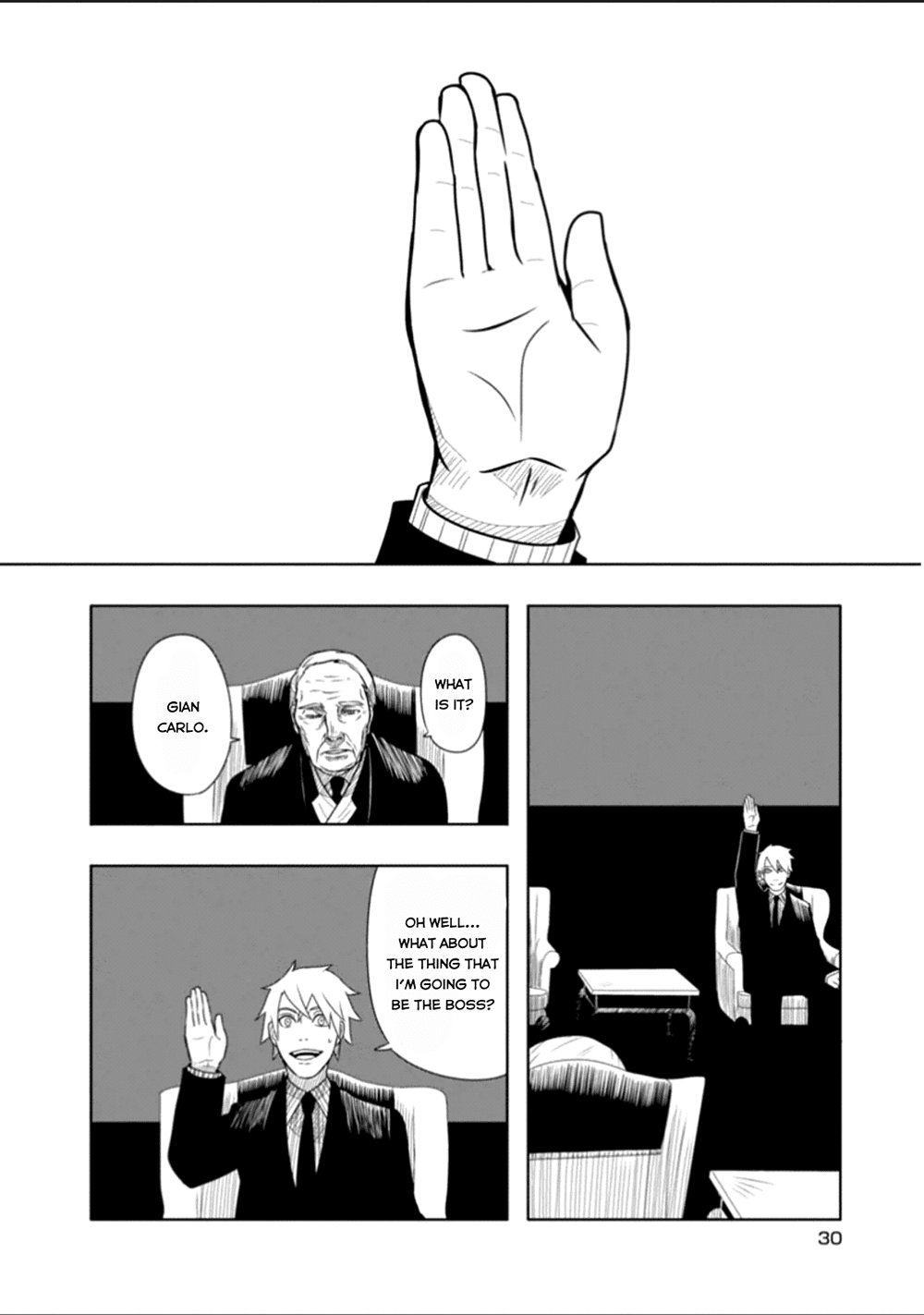 Lucky Dog 1 Blast Chapter 21 page 32 - Chapter 21: Excutive council