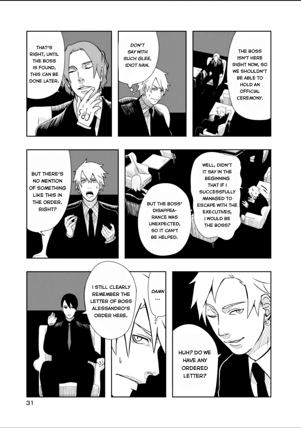 Lucky Dog 1 Blast Chapter 21 page 33 - Chapter 21: Excutive council