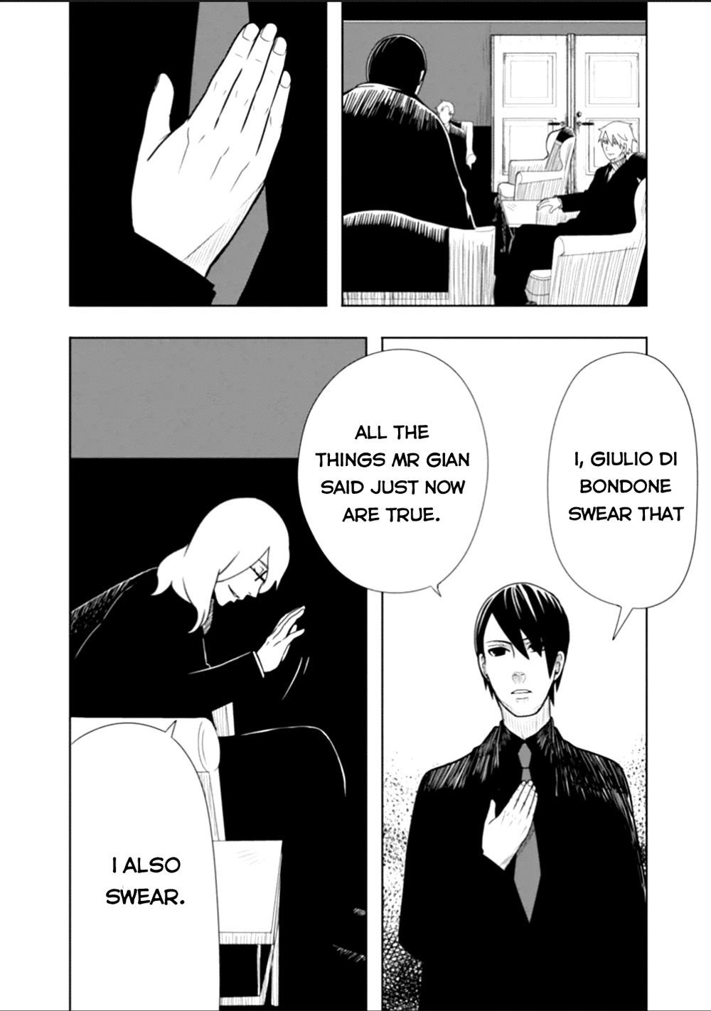 Lucky Dog 1 Blast Chapter 21 page 34 - Chapter 21: Excutive council