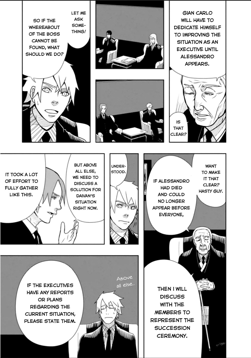 Lucky Dog 1 Blast Chapter 21 page 37 - Chapter 21: Excutive council