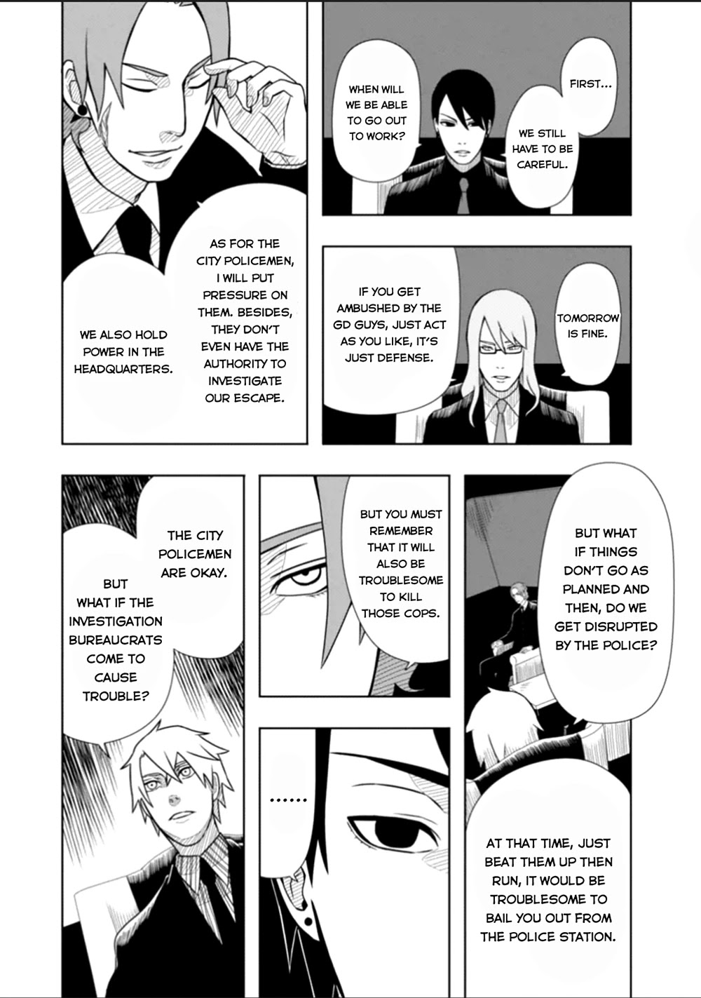 Lucky Dog 1 Blast Chapter 21 page 39 - Chapter 21: Excutive council