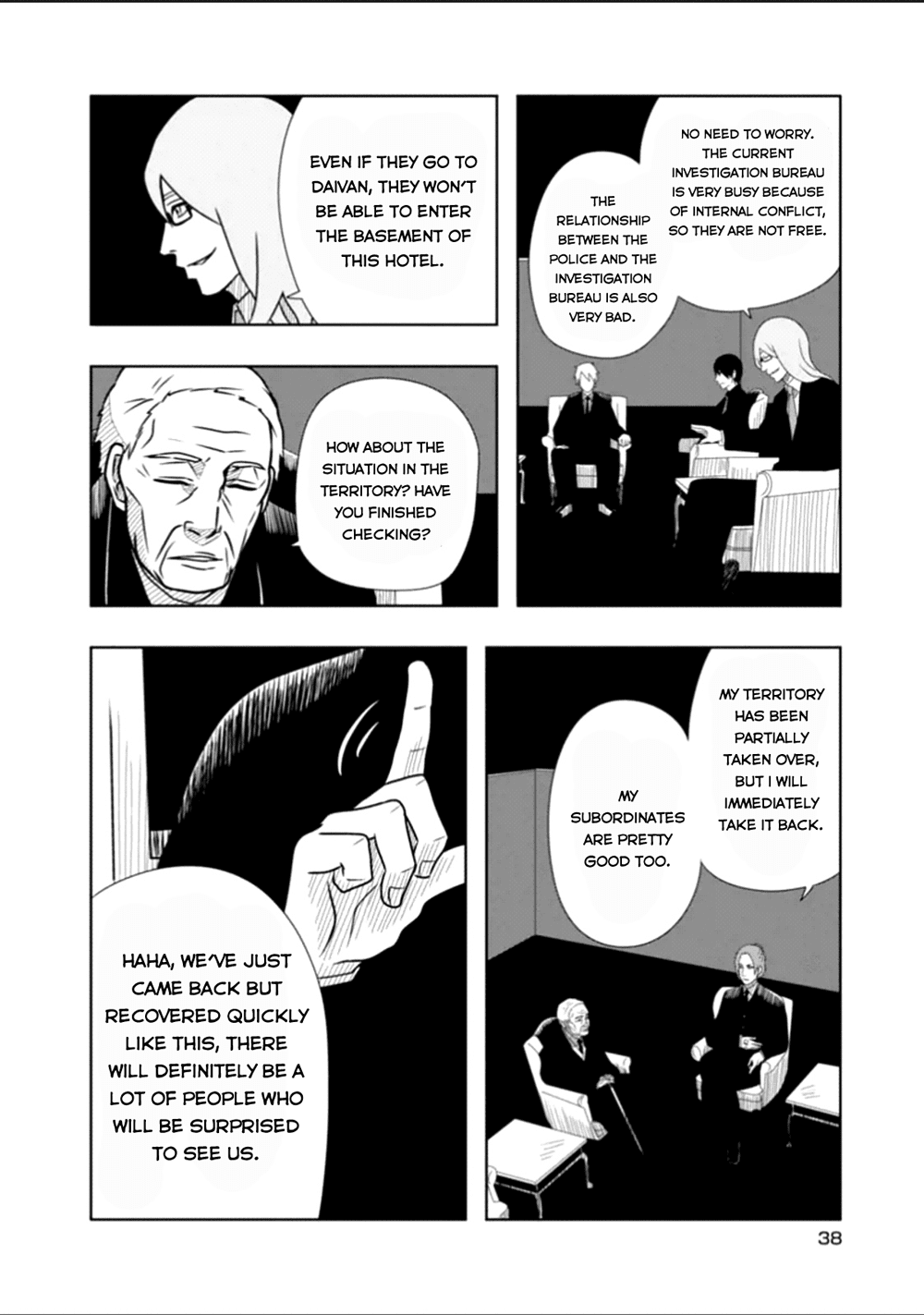 Lucky Dog 1 Blast Chapter 21 page 40 - Chapter 21: Excutive council