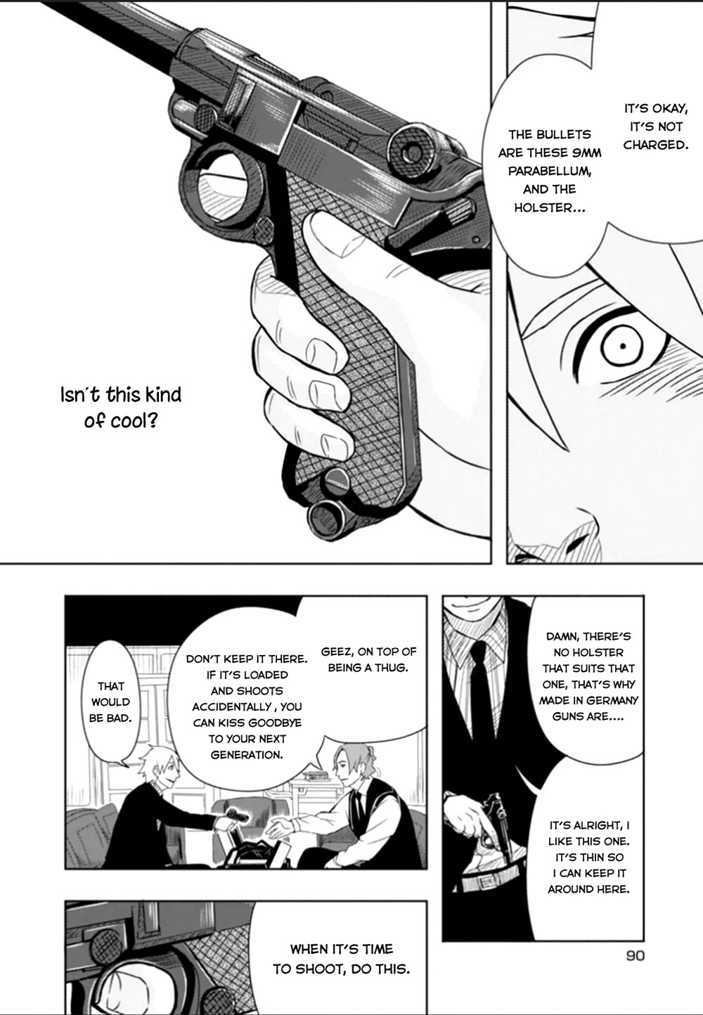 Lucky Dog 1 Blast Chapter 23 page 13 - Chapter 23: Groovy dinner