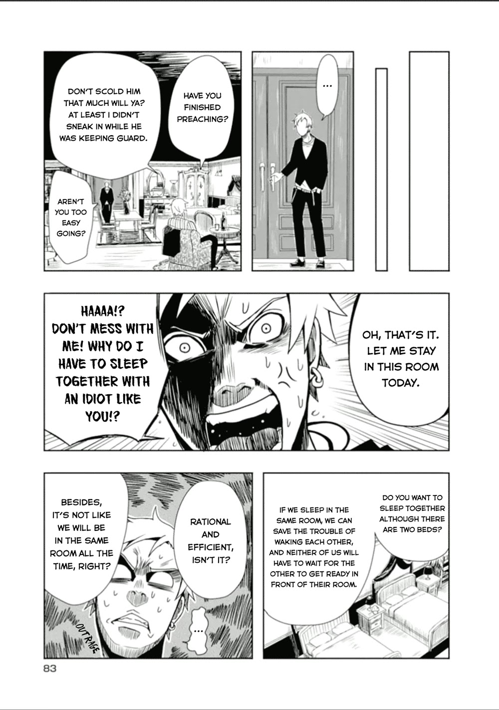 Lucky Dog 1 Blast Chapter 23 page 6 - Chapter 23: Groovy dinner