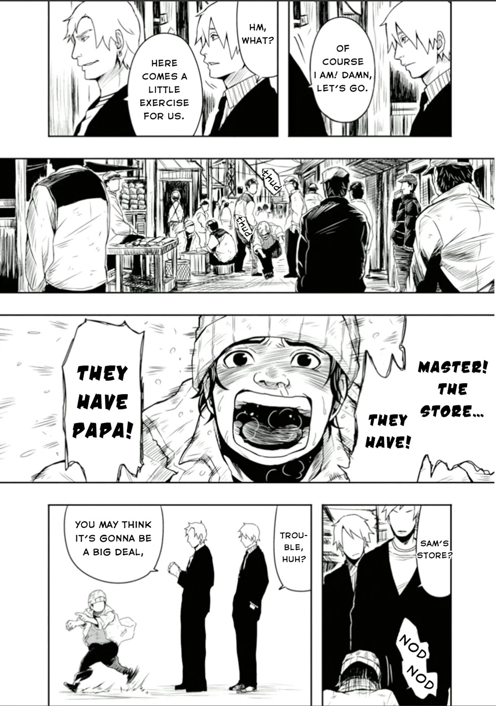 Lucky Dog 1 Blast Chapter 24 page 9 - Chapter 24: Harbor hullabaloo