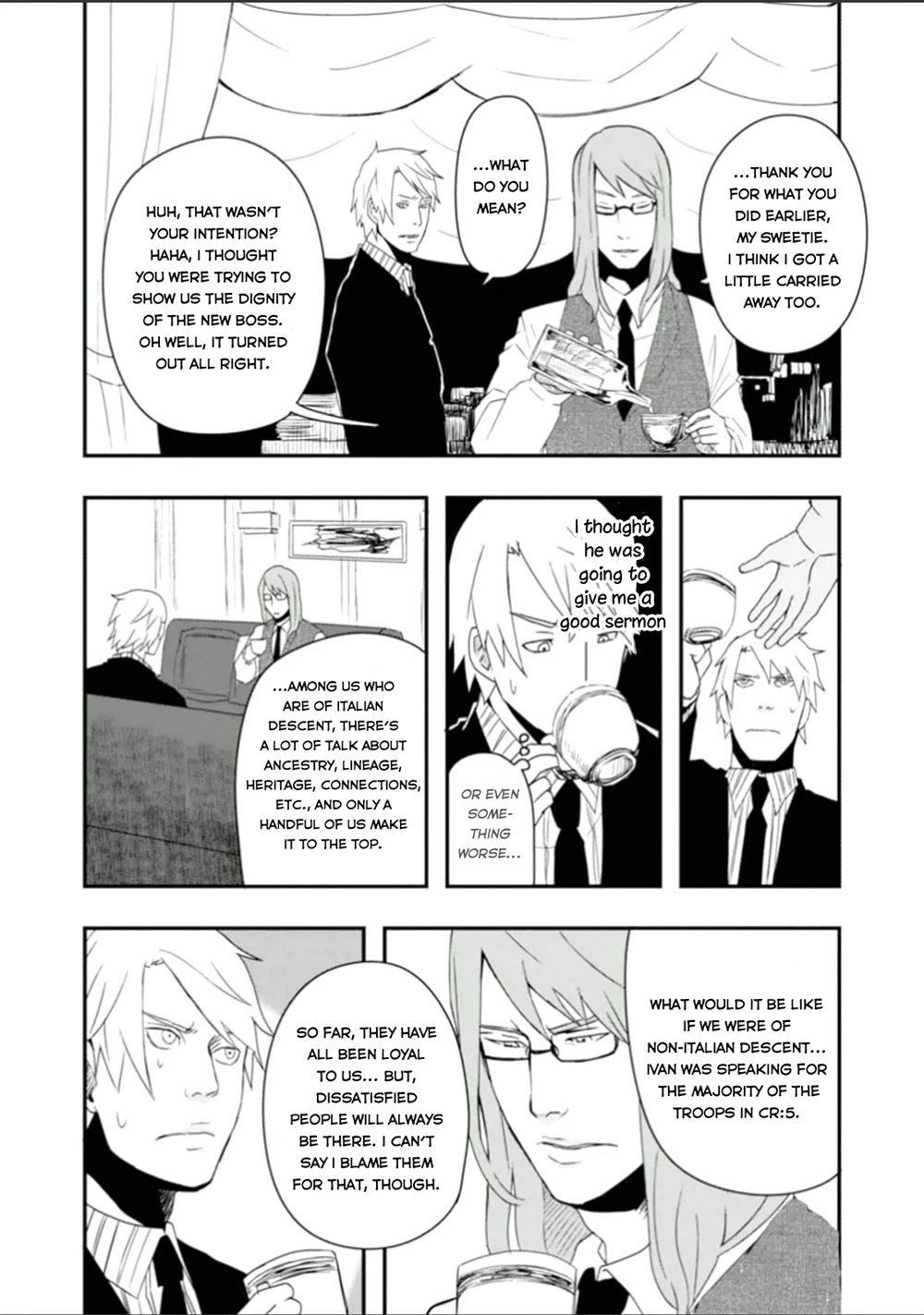 Lucky Dog 1 Blast Chapter 26 page 15 - Chapter 26: Salty cigarettes