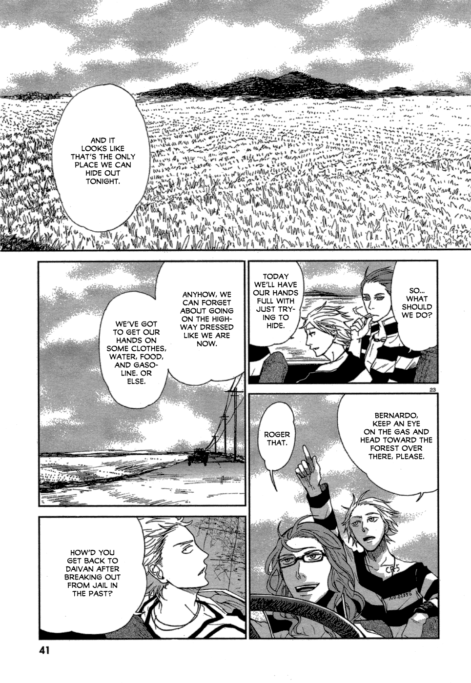 Lucky Dog 1 Blast Chapter 9 page 22 - Chapter 9: Fuga