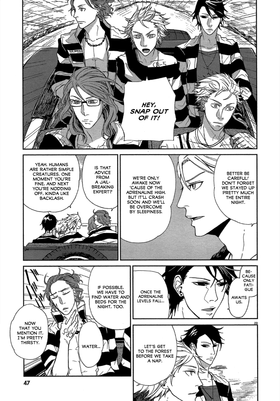 Lucky Dog 1 Blast Chapter 9 page 28 - Chapter 9: Fuga