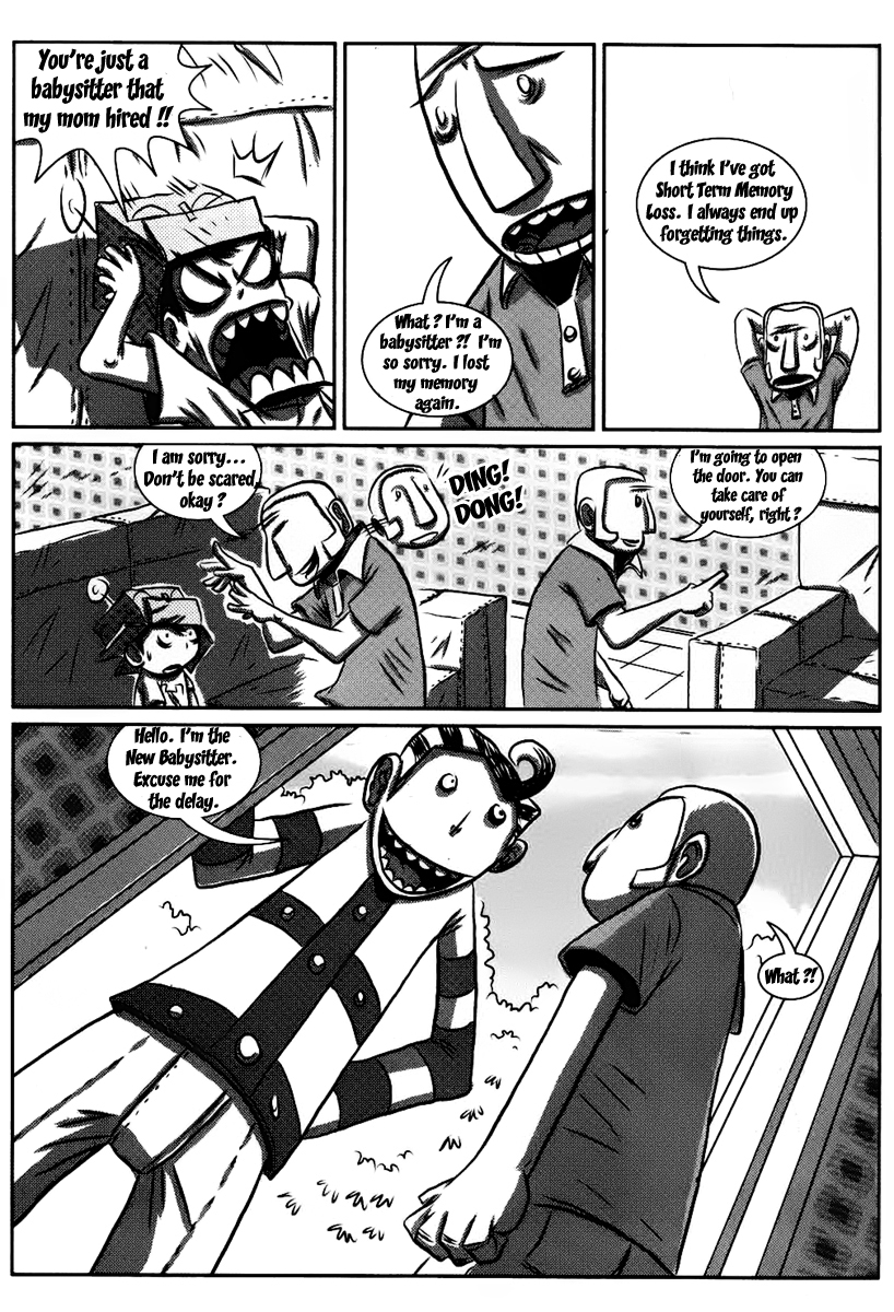 Lucky Me Chapter 2.2 page 4 - Chapter 2 v2 : Amensia Man