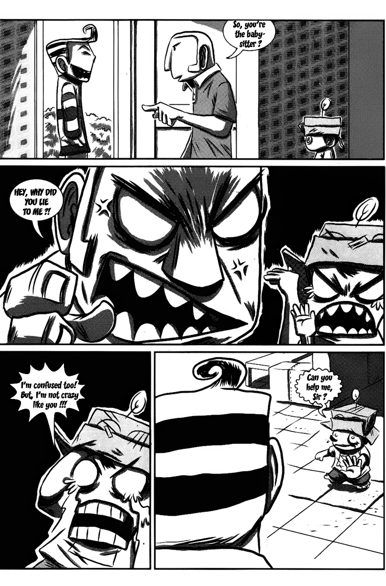 Lucky Me Chapter 2.2 page 5 - Chapter 2 v2 : Amensia Man
