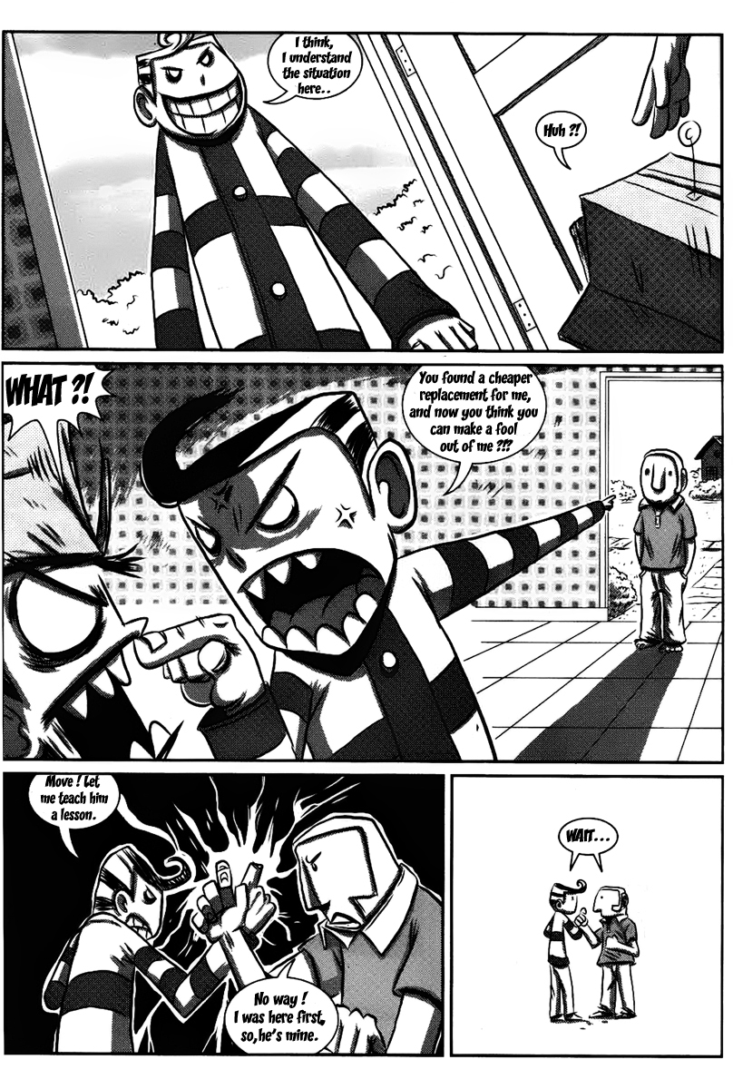 Lucky Me Chapter 2.2 page 6 - Chapter 2 v2 : Amensia Man