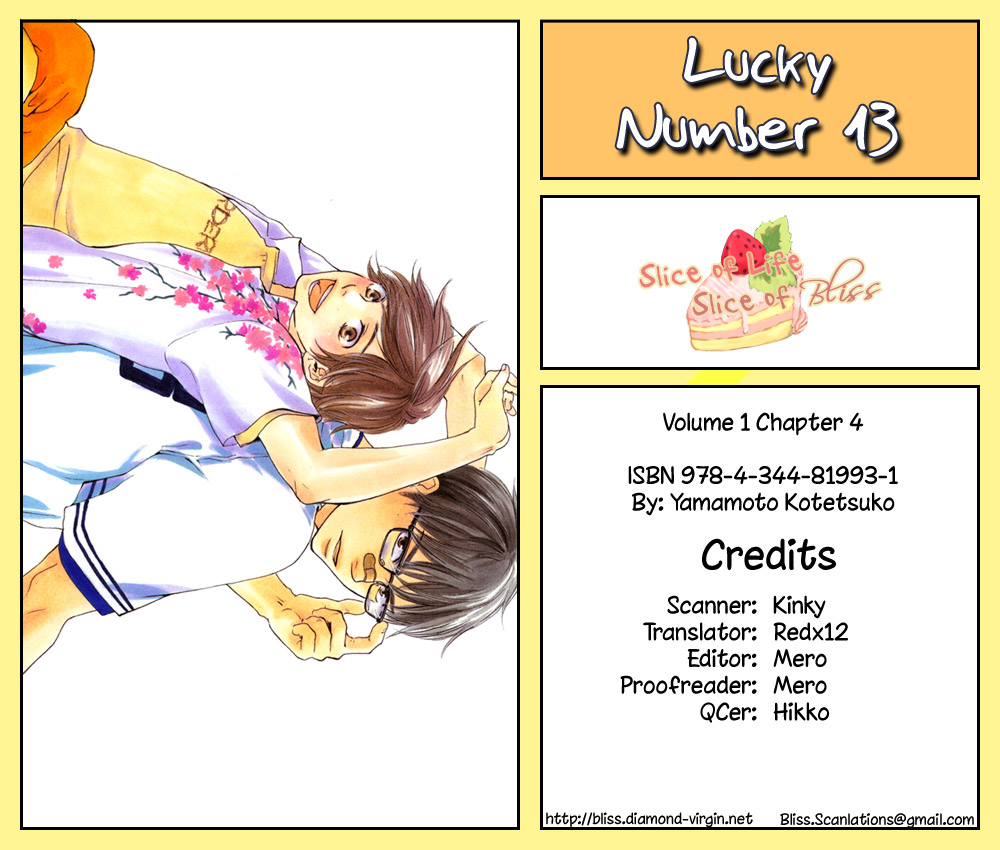 Lucky Number 13 Chapter 4 page 1 - Chapter 4