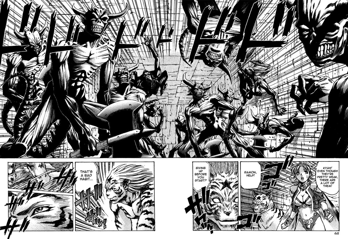 Lucky Racoon Chapter 2 page 18 - Chapter 2 : Revolt In Hell
