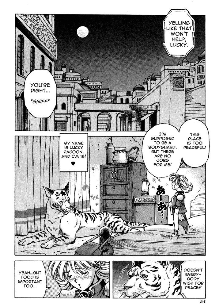 Lucky Racoon Chapter 2 page 4 - Chapter 2 : Revolt In Hell