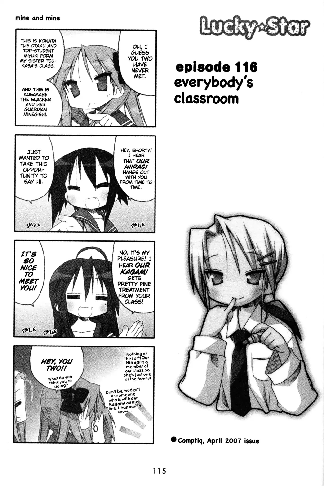 Lucky Star Chapter 116 page 1 - Chapter 116