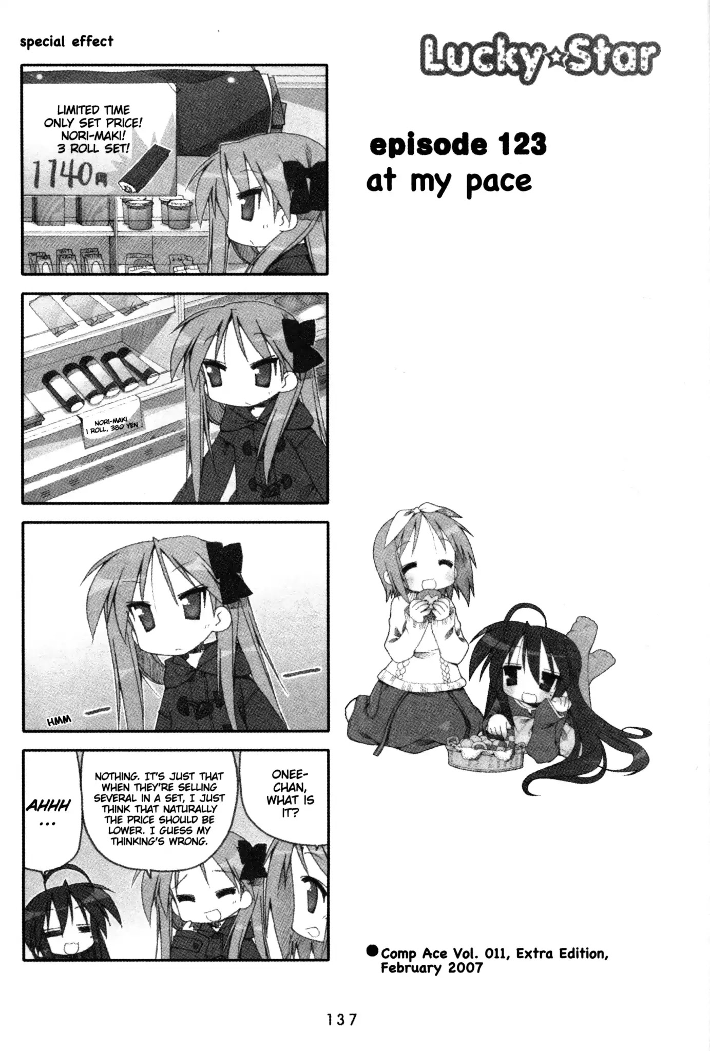 Lucky Star Chapter 123 page 1 - Chapter 123