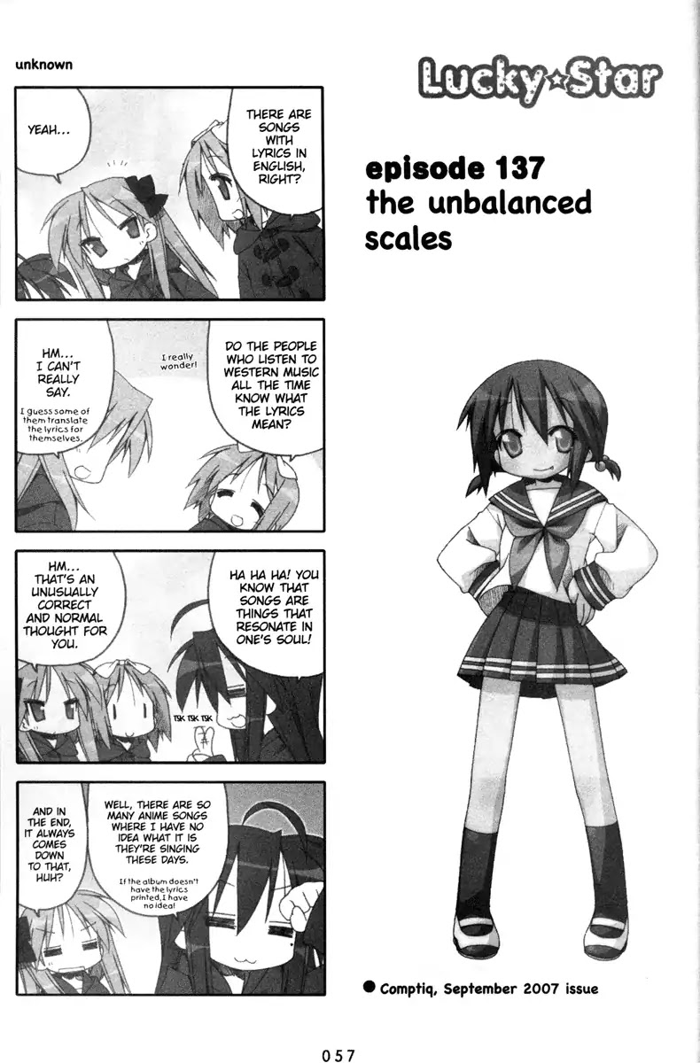 Lucky Star Chapter 137 page 1 - Chapter 137