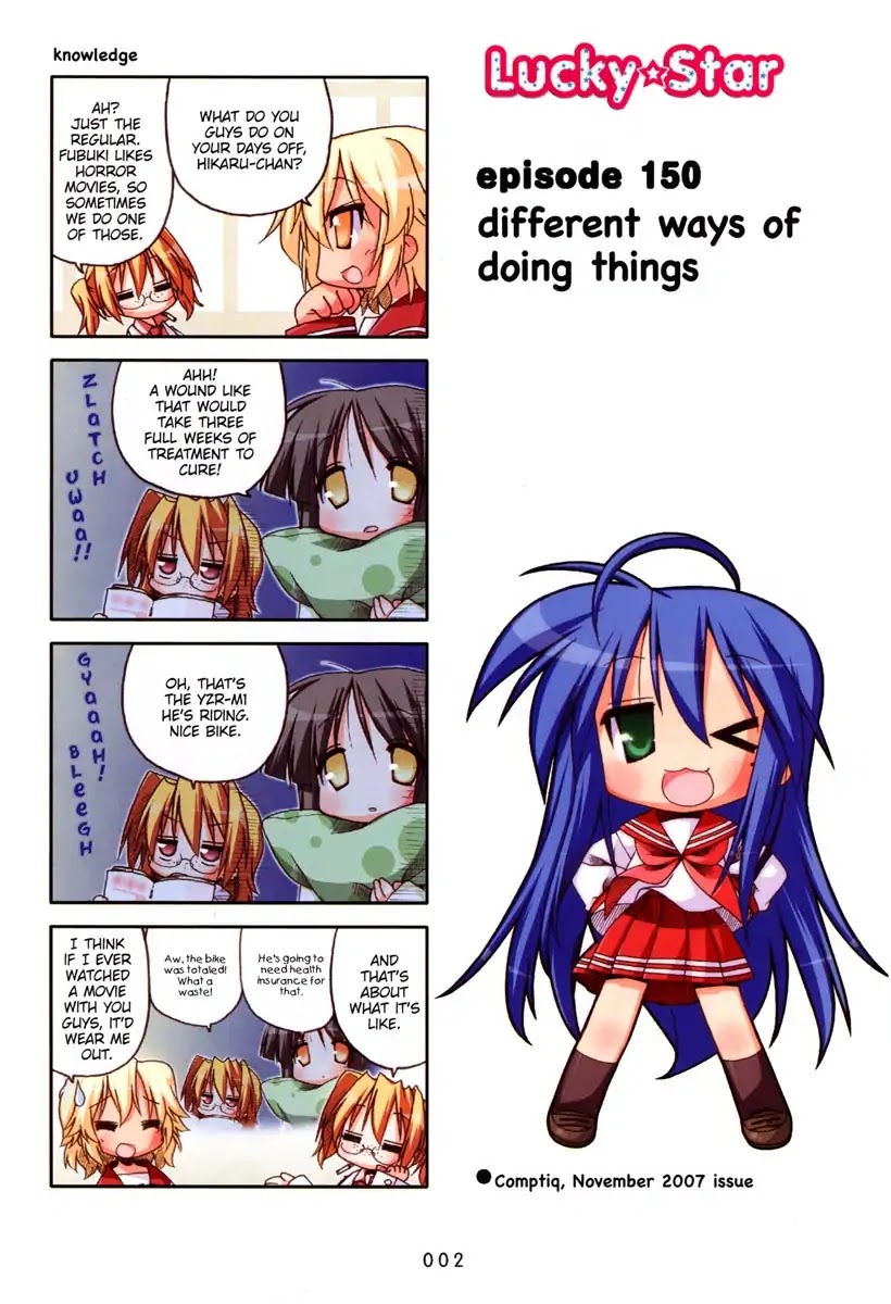 Lucky Star Chapter 150 page 4 - Chapter 150