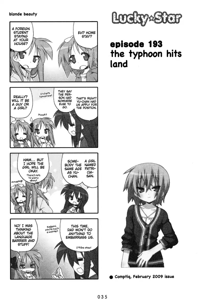 Lucky Star Chapter 193 page 1 - Chapter 193