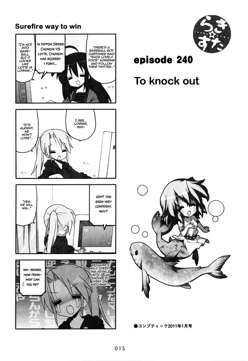 Lucky Star Chapter 240 page 1 - Chapter 240