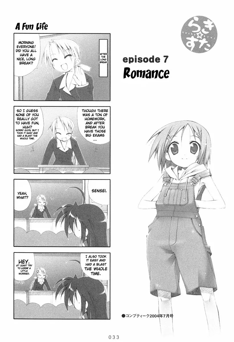 Lucky Star Chapter 7 page 1 - Chapter 7