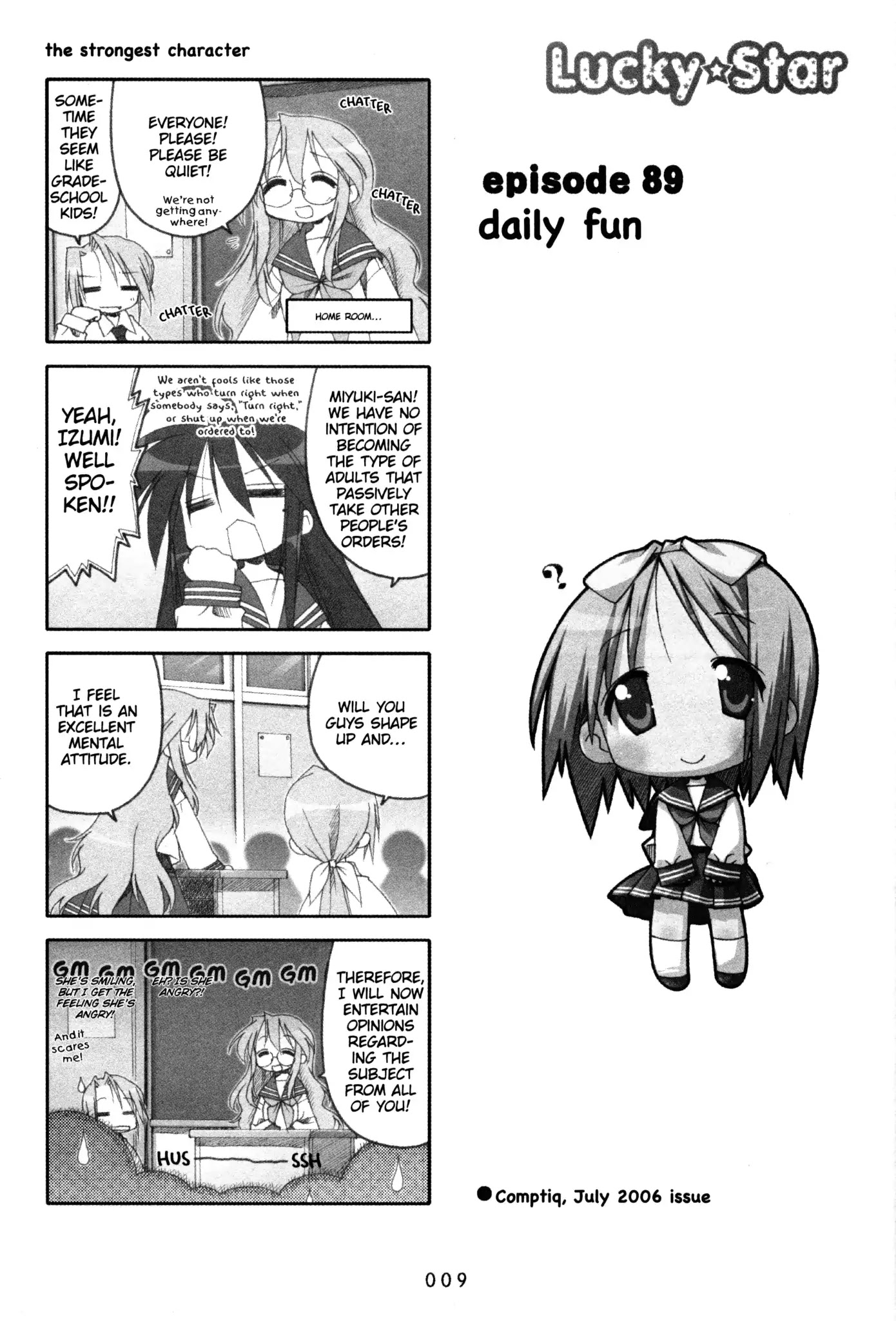 Lucky Star Chapter 89 page 1 - Chapter 89