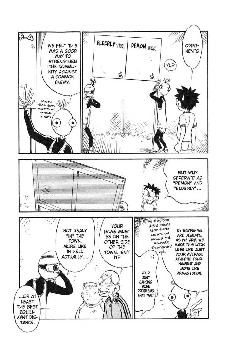 Lucu Lucu Chapter 11 page 13 - Chapter 11 : Demon's Great Athletic Tournament